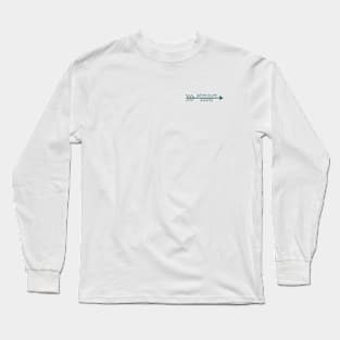 Adventure Awaits Teal Long Sleeve T-Shirt